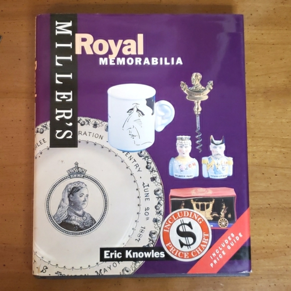 👑 Miller's Royal Memorabilia collecting Book by Eric Knowles EUC